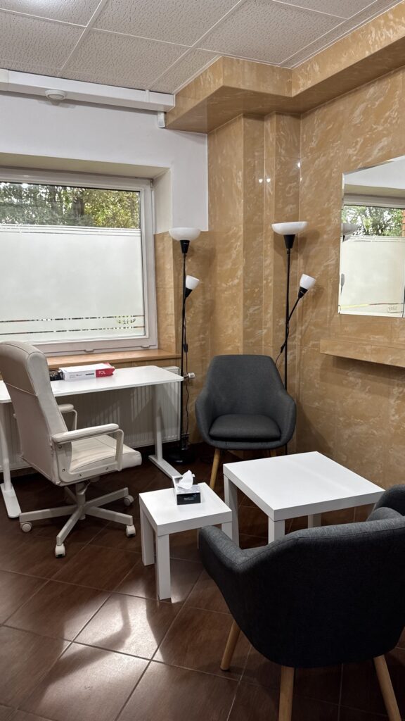 Mniejszy gabinet kliniki