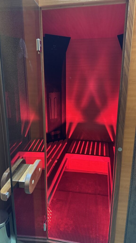 Sauna infrared
